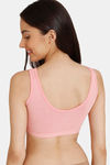 Zivame Girls Double Layered Non Wired Full Coverage Slip-on Beginner Bra (Pack of 2) - Multicolor — thumbnail 2